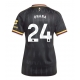 Aston Villa Amadou Onana #24 Replike Gostujuci Dres za Ženska 2026-27 Kratak Rukav
